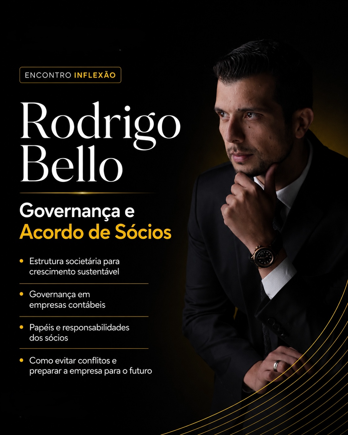 Rodrigo Belo — Governança e Acordo de Sócios
